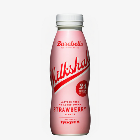 BAREBELLS Milkshake Jordgubb 330 ml x8
