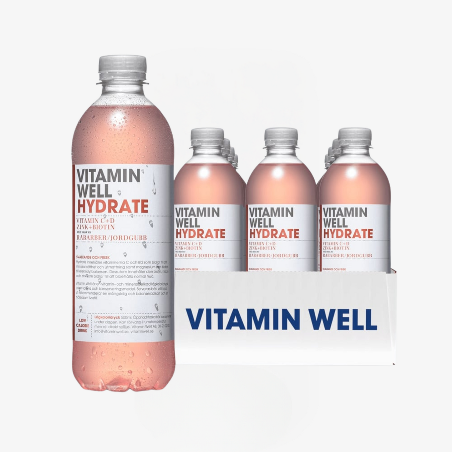 Vitamin Well Hydrate 500 ml (12-pack)