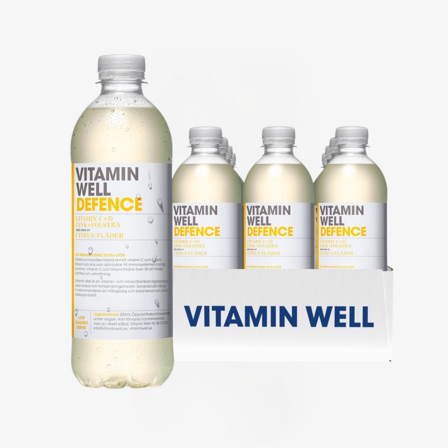 Vitamin Well Defence 500 ml (12-pack)