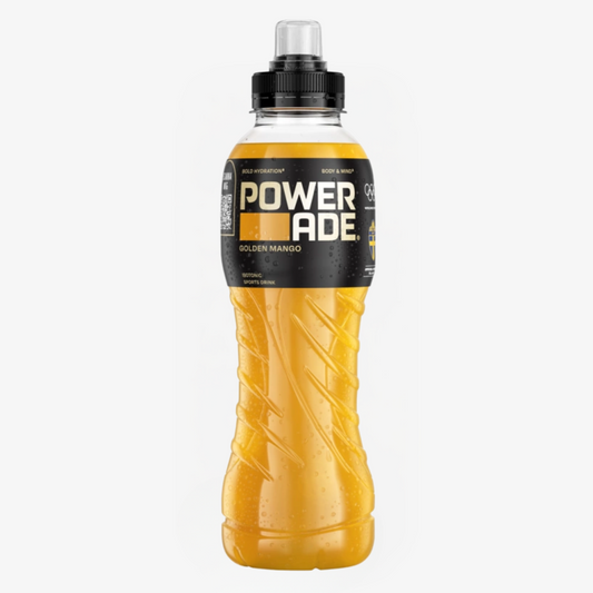 Powerade 50 cl Golden Mango - 12 pack