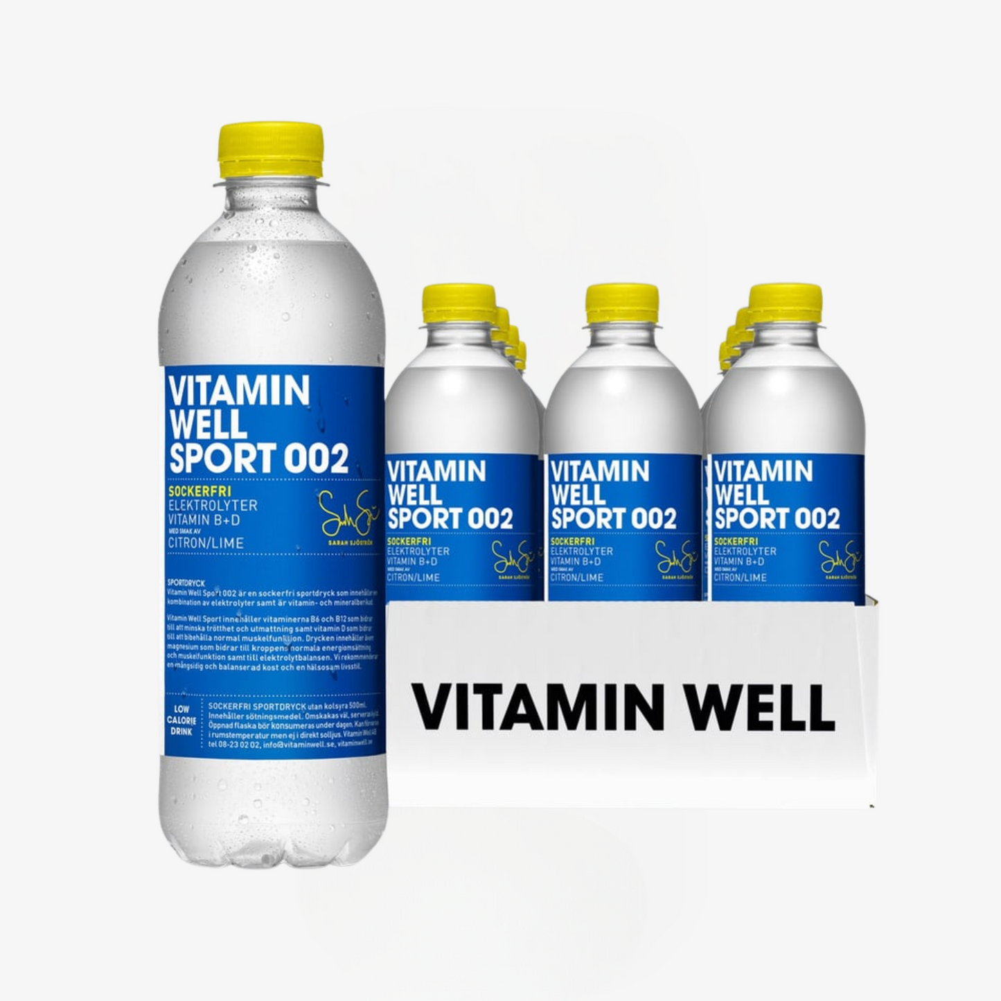 Vitamin Well Sport 002 - 500 ml (12-pack)