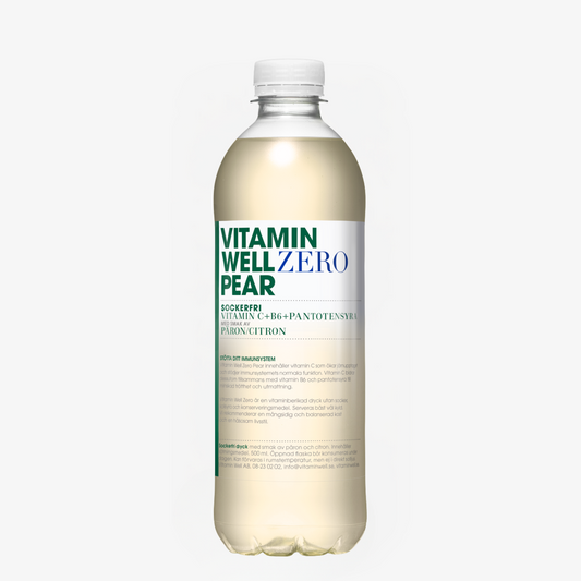 Vitamin Well Zero Pear 500ml