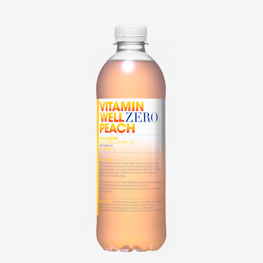 Vitamin Well Zero Peach 500ml