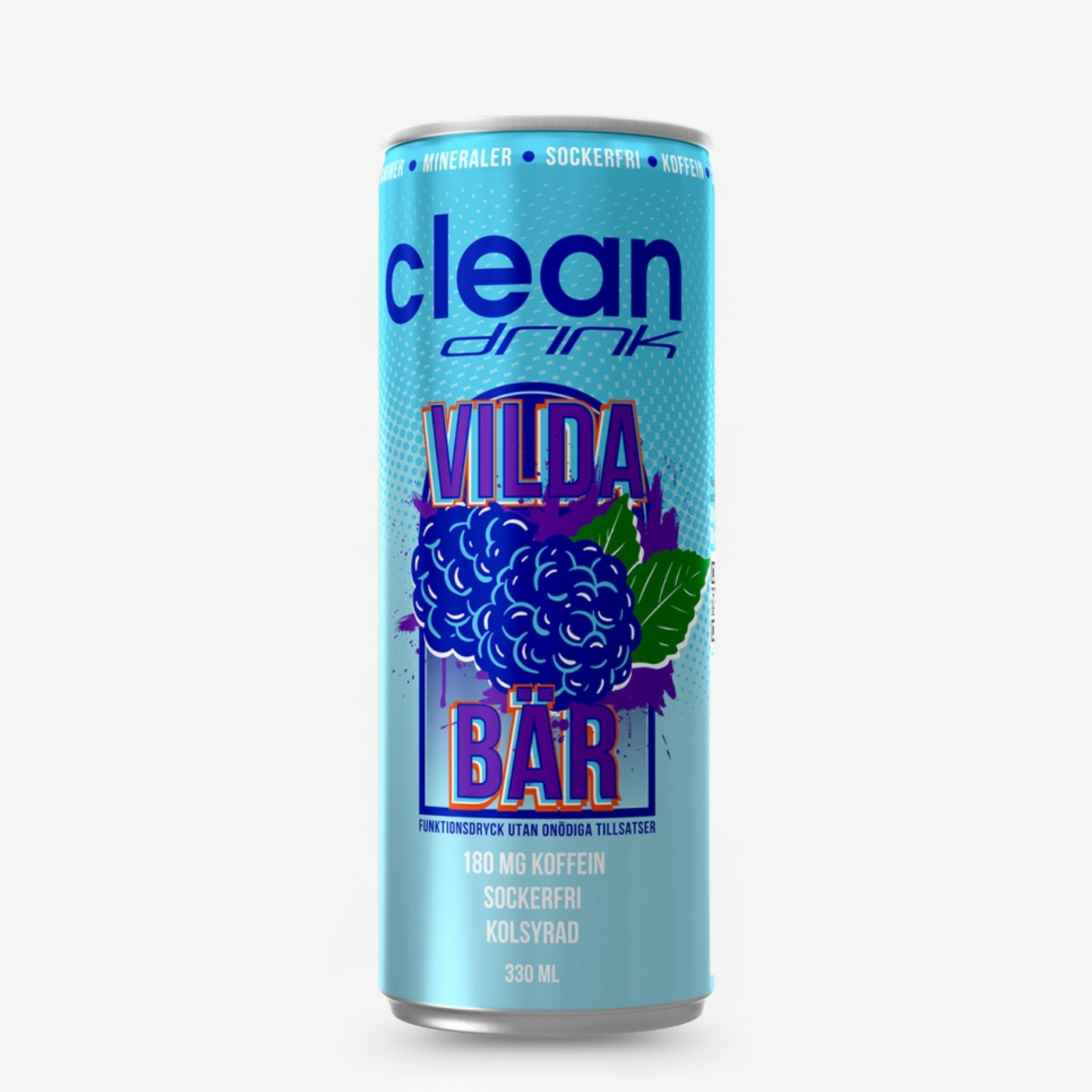 Clean Drink Wild berries 330ml