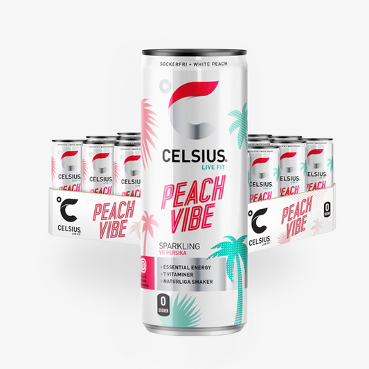 CELSIUS Peach Vibe 24-pack