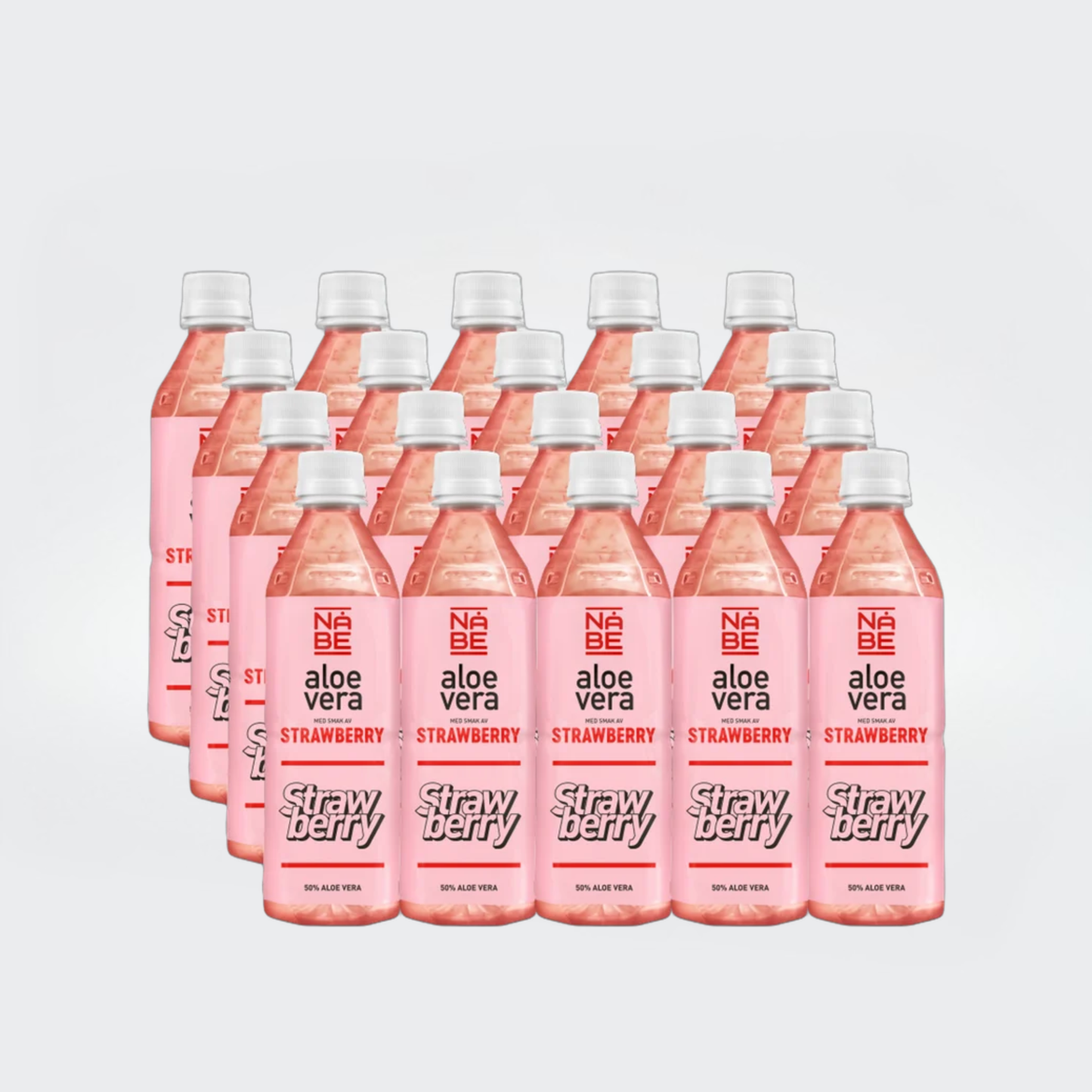 Aloe Vera - Strawberry 500 ml 20-pack
