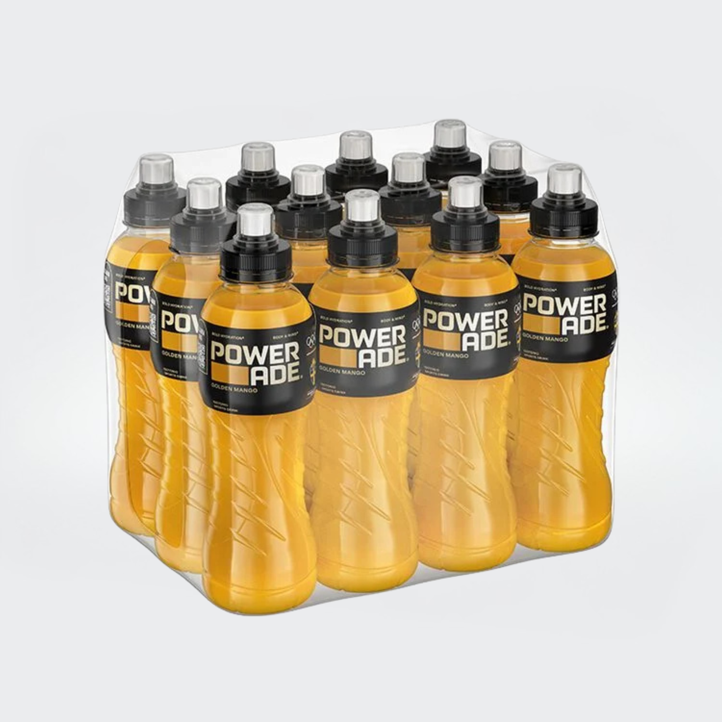 Powerade 50 cl Golden Mango - 12 pack