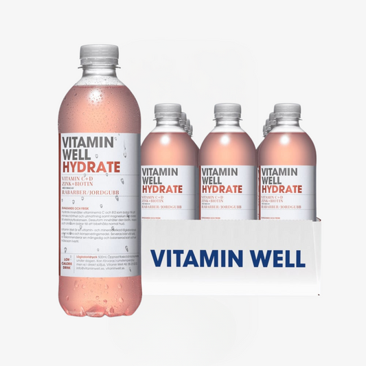 Vitamin Well Hydrate 500 ml (12 - Pack)
