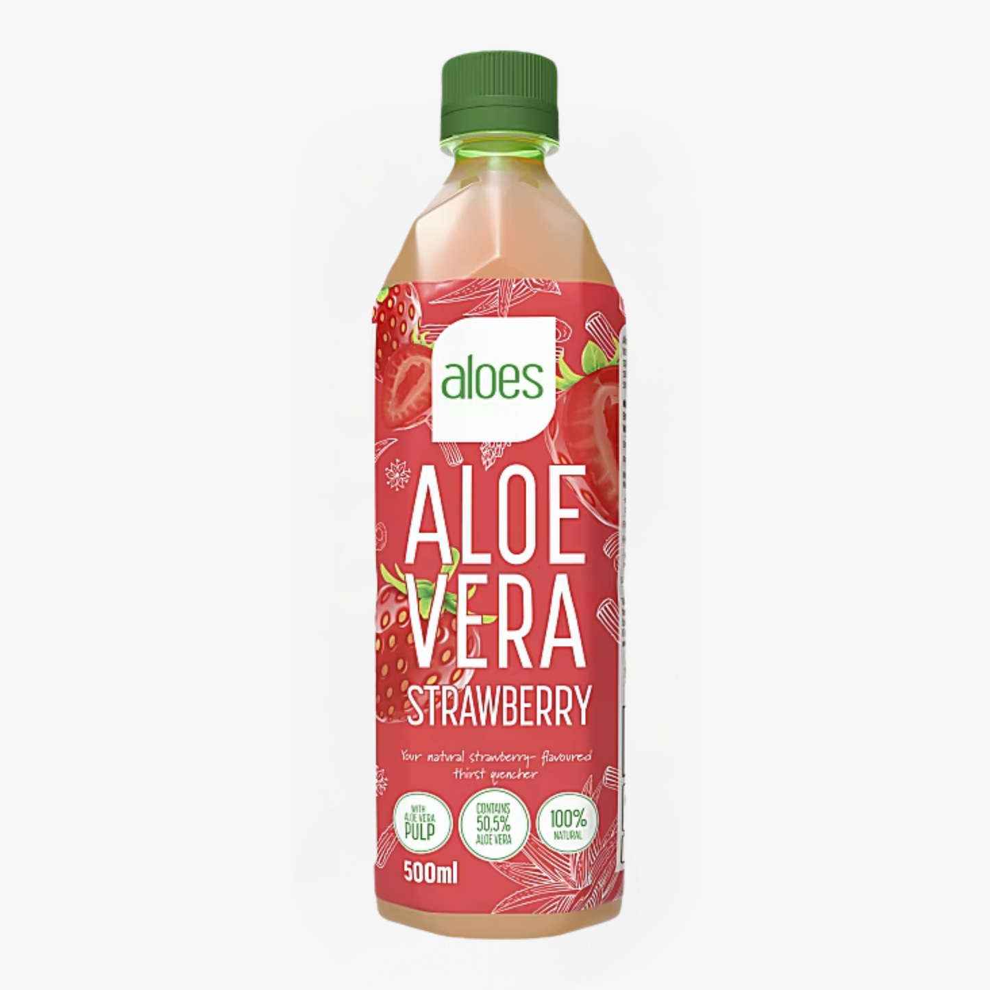 ALOES Aloe Vera Strawberry 500 ml