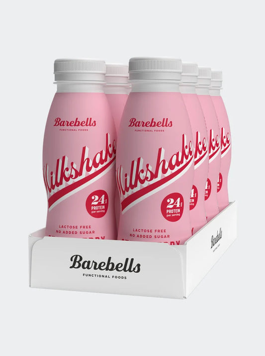 BAREBELLS Milkshake Jordgubb 330 ml x8