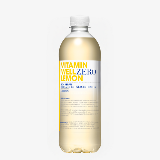 Vitamin Well Zero Lemon 500ml