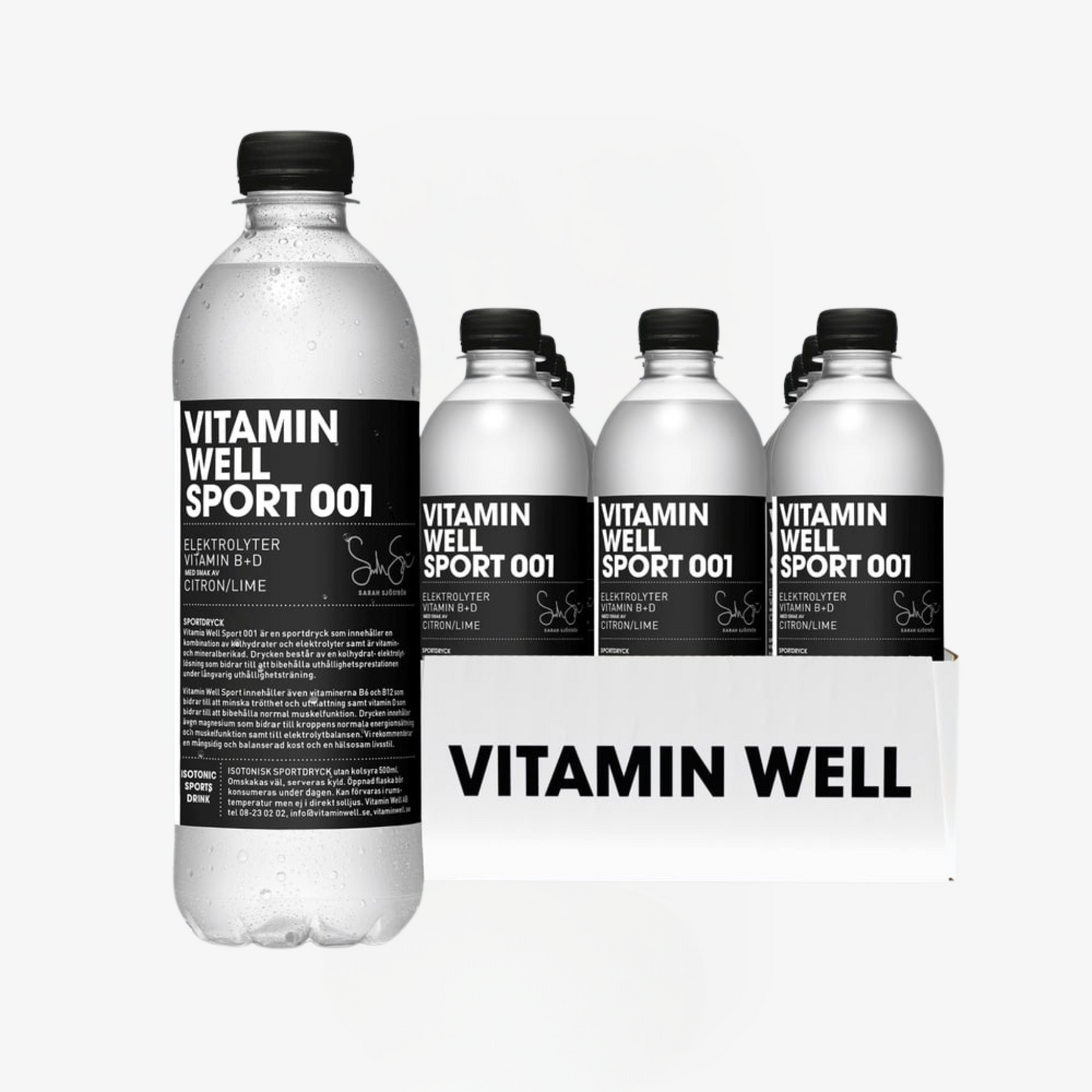 Vitamin Well Sport 001 500 ml (12 - Pack)